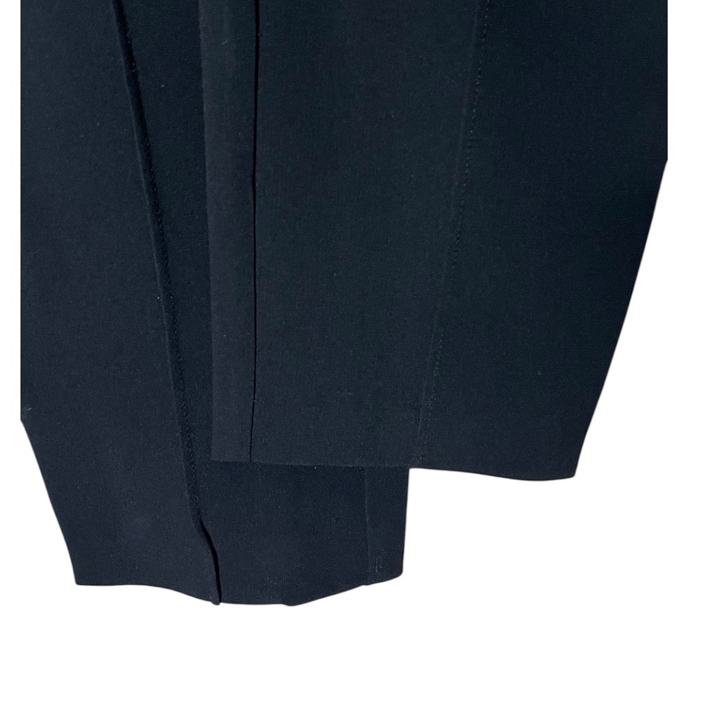 Cinq a Sept Brianne Pant Women's 0 Black Side Slit Office Tailored Minimal Chic - Picture 5 of 10
